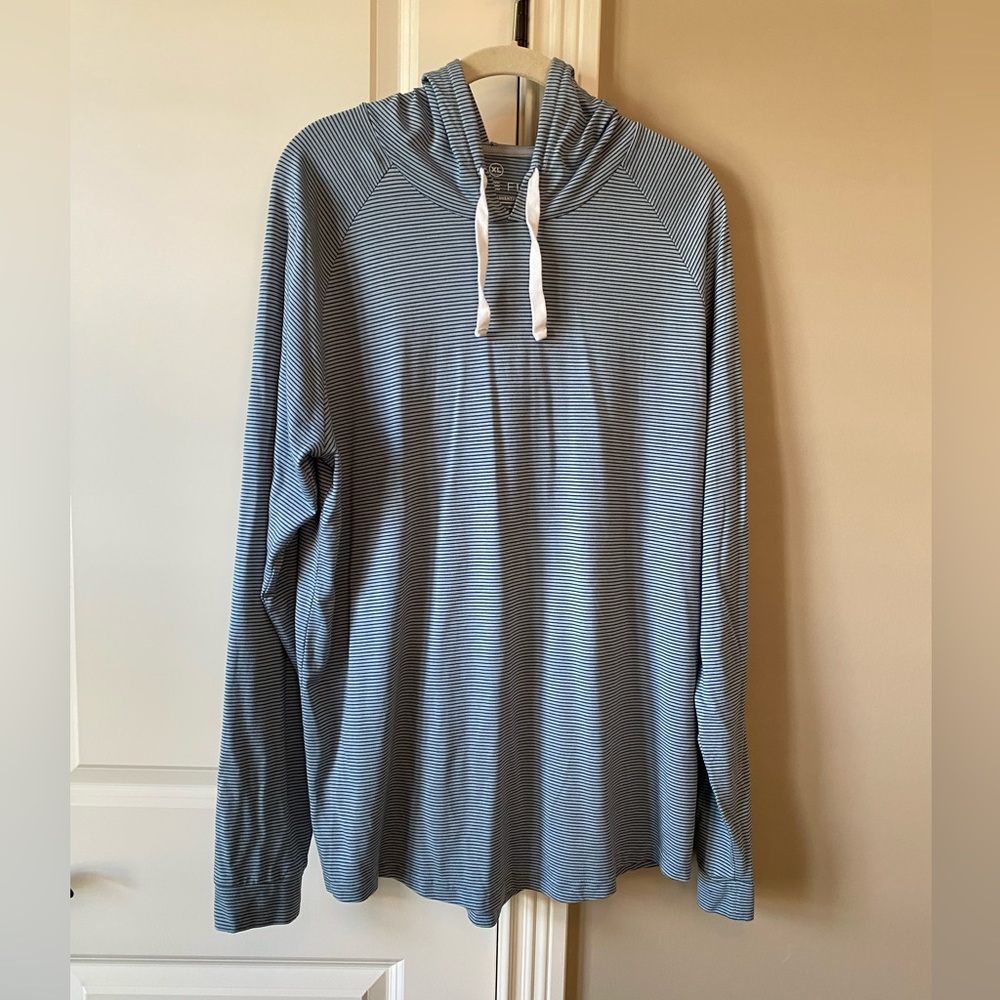FreeFly Apparel - long sleeve shirt with hood - Mens XL